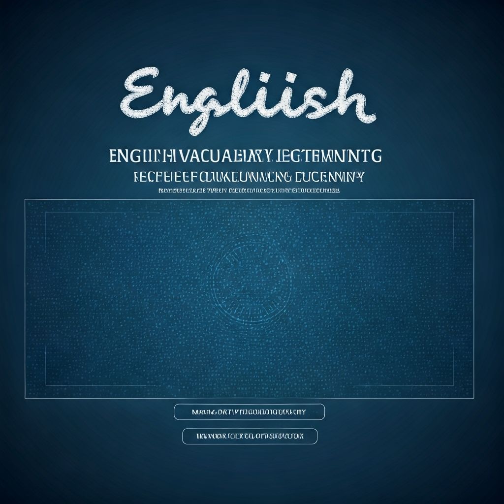 Building Vocabulary: Tips for English Language Learners